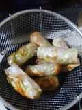 Lumpias con masa lista