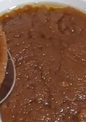A picture of Gurudwara Kada Prashad Recipe/Wheat flour Halwa.