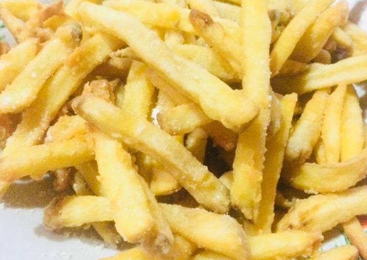 Cara Gampang Membuat French fries Anti Gagal