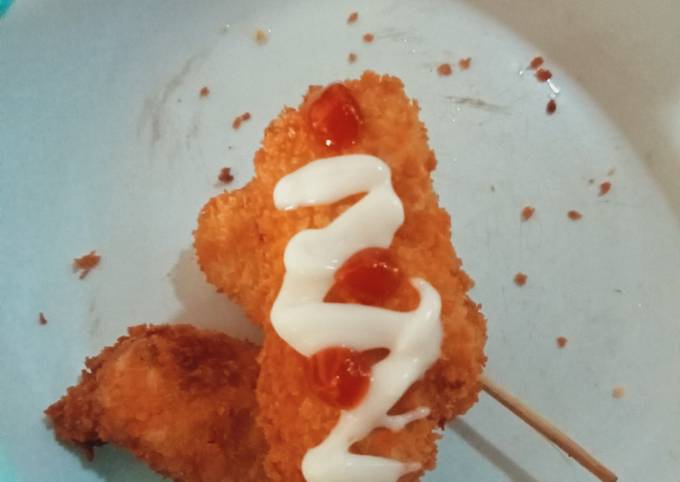 Cara bikin Corndog Mozarella Cara bikin Corndog Mozarella