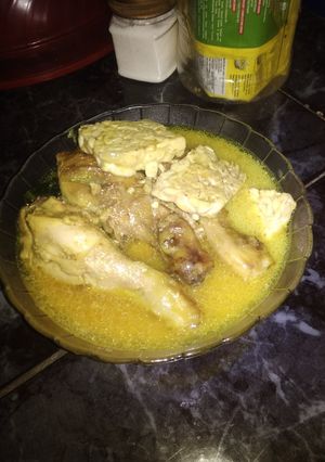 Foto resep Opor ayam & tempe simpel