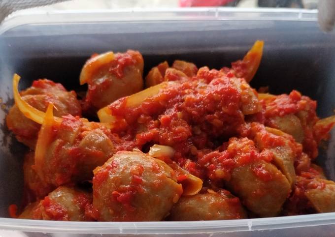 Resep Bakso mercon Resep Bakso mercon