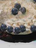 Simply delicious Blueberry choecolate cake for the New Year