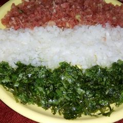 A picture of Tricolour salad.