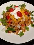 Instapot Chicken Burrito Bowls