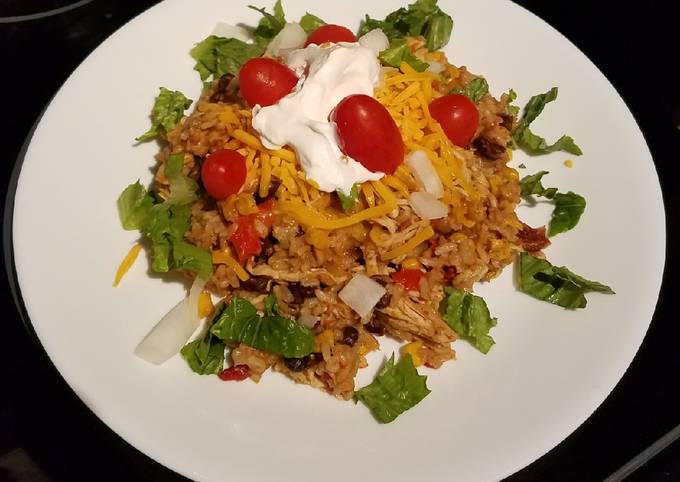 Recipe of Award-winning Instapot Chicken Burrito Bowls