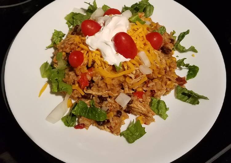 Recipe of Any-night-of-the-week Instapot Chicken Burrito Bowls