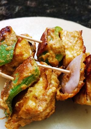 A picture of Paneer tikka.