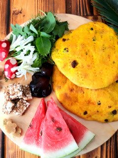 عکسی از دستور نان جزغاله و پیازچه