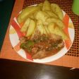 Spicy potato wedges