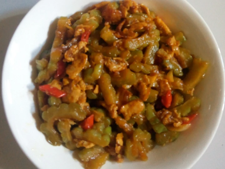 Langkah Gampang Membikin Resep Tumis Pare Telur pedes yang Sempurna Anti Ribet, Menggugah Selera