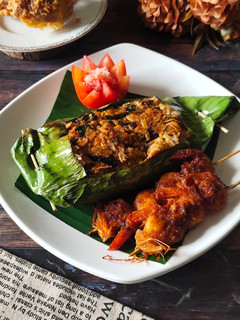 Foto resep Nasi Bakar Ikan Tongkol Kecombrang