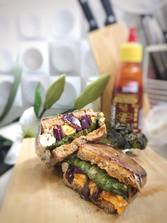 Foto resep Sandwich telur (Egg sandwich with Brown Bread)