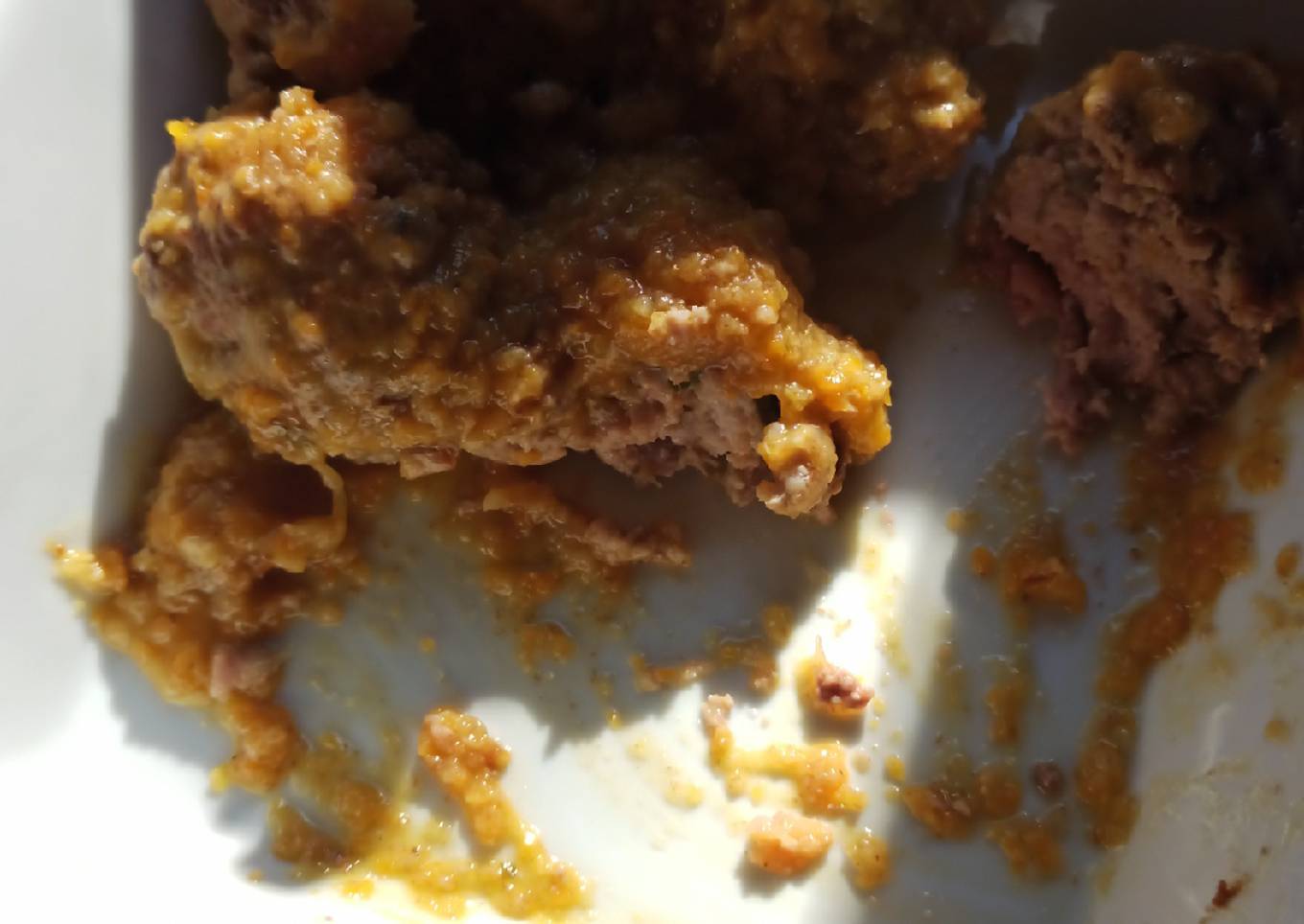 Albóndigas con salsa de naranja Mambo