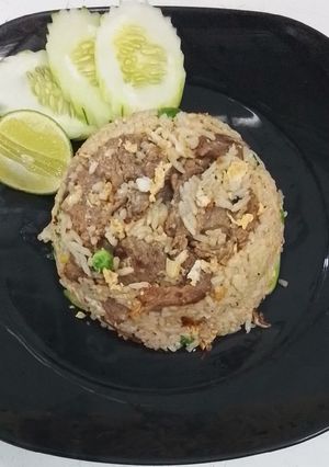 รูปของ ข้าวผัดเนื้อ