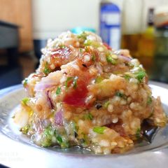 A picture of Garlic Eggplant Side.
