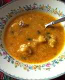 Sopa de pescado con almendras 1900
