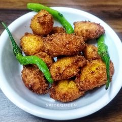 A picture of Crispy Corn Pakoda.