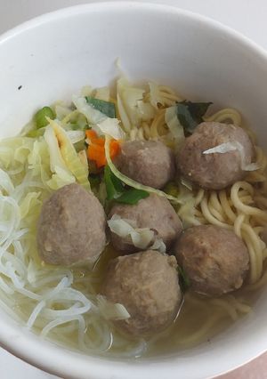 Foto resep Kuah Bakso bening pedas #rumahan