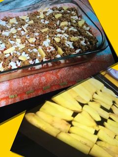 صورة لوصفة بطاطا مشوية مع الجبنة