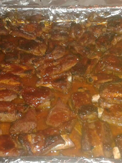 Foto principal de Costillas al horno con salsa barbacoa
