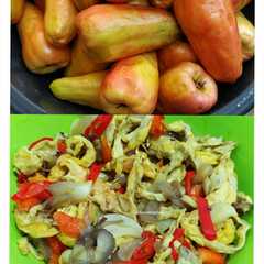 A picture of Oseng jambu monyet 🙊.