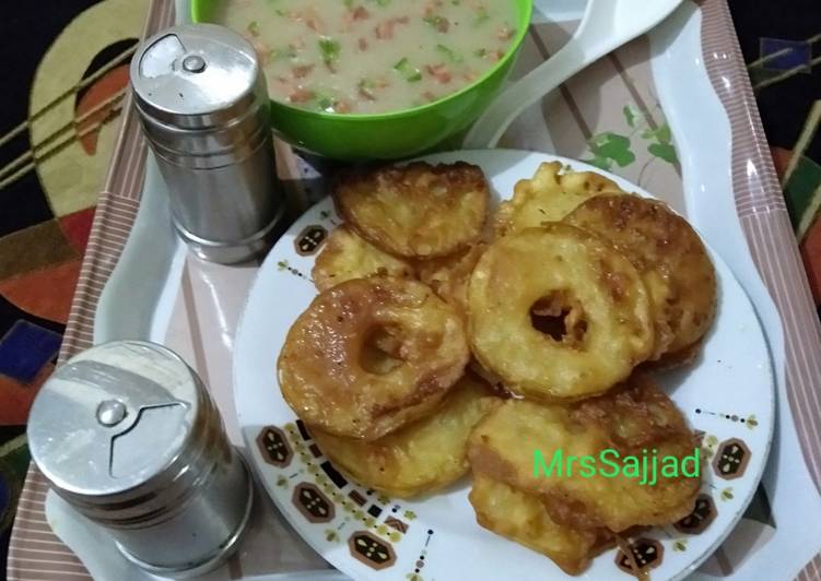 Simple Way to Prepare Super Quick Homemade Apple Kuchle With Potato Soup