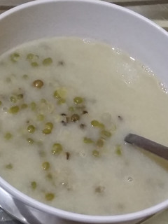 Foto resep Burjo enyak (bubur kacang ijo)