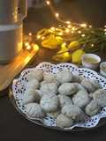 Ghraybeh with Date Tahini