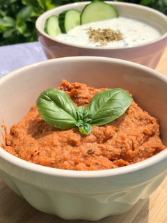 Kichererbsen-Tomatendip Rezepthauptbild