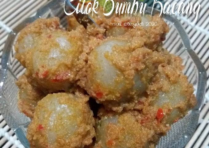 Cilok Bumbu Kacang