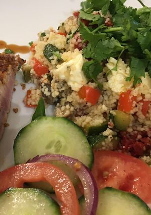 A picture of Couscous medley.