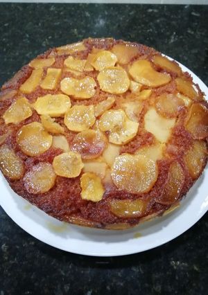 Una foto de Torta de manzana