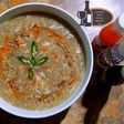 Desi chicken corn soup