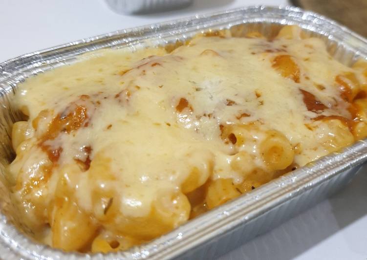 Resep Macaroni schotel bolognaise yang Enak Banget