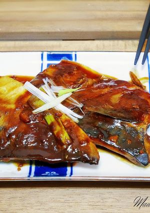 味增煮鯖魚 的食譜成品照片