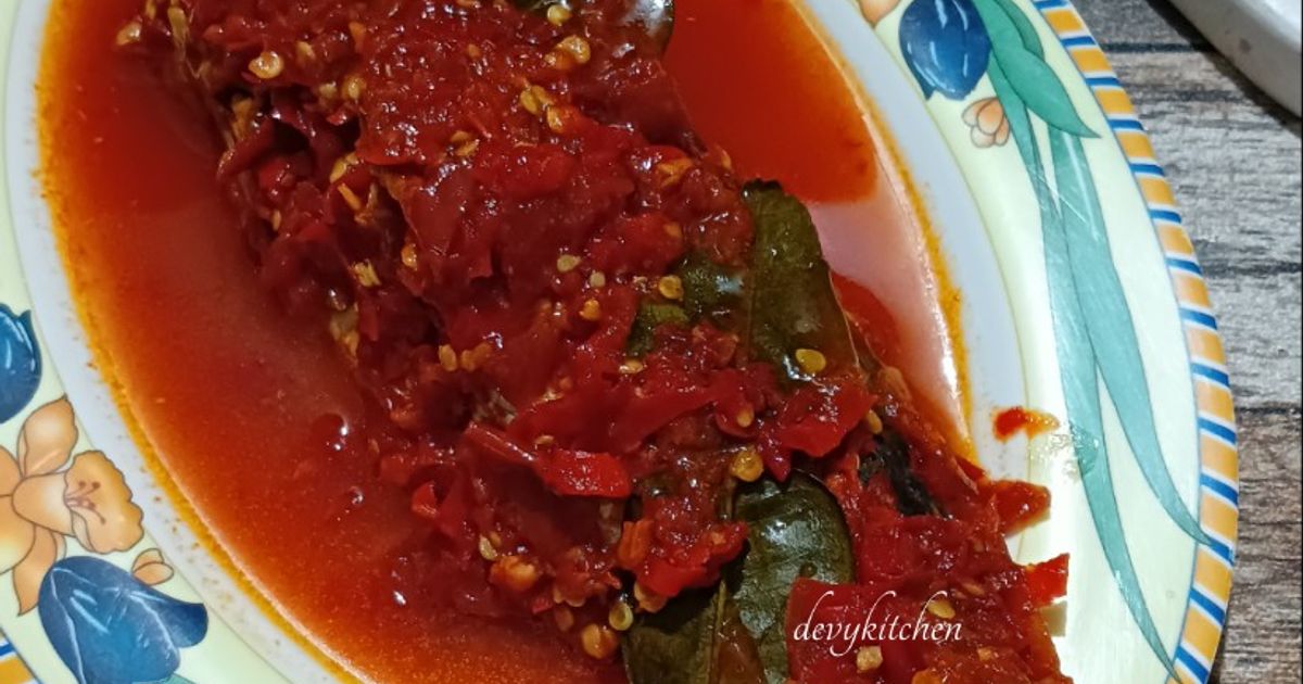 1046. Pelasan Ikan Tongkol (tanpa daun)