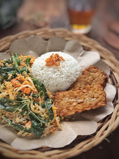Foto resep Nasi sayur urap