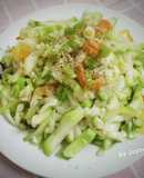 Bầu xào tôm khô