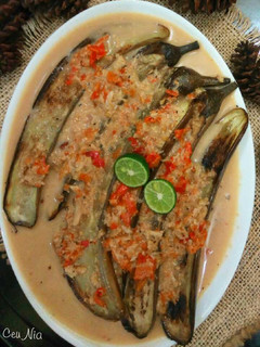 Foto resep Pecak Terong Bakar