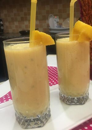 A picture of Mango shake.