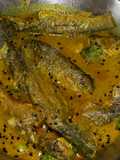 Tangra fish in mustard sauce