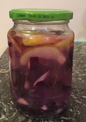 A picture of Water kimchi.