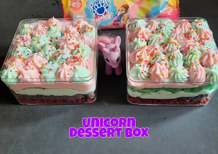 Langkah Mudah untuk Menyiapkan UNICORN DESSERT BOX ?, Bikin Ngiler