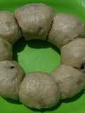 Roti Sobek/Roti kukus (No Mixer, No ulen dan Takaran Sendok)