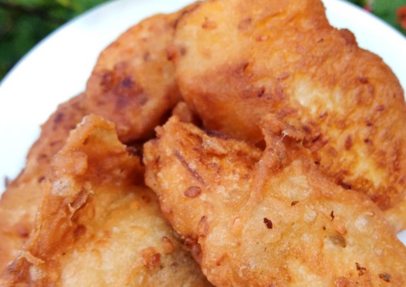 Pisang goreng crispy wijen