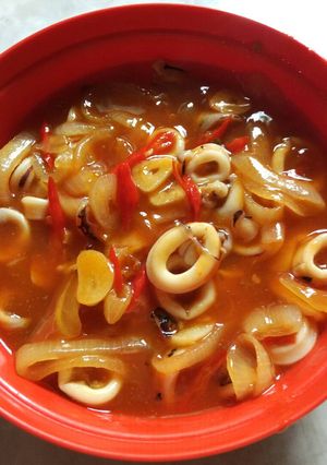 Foto resep Cumi asam manis
