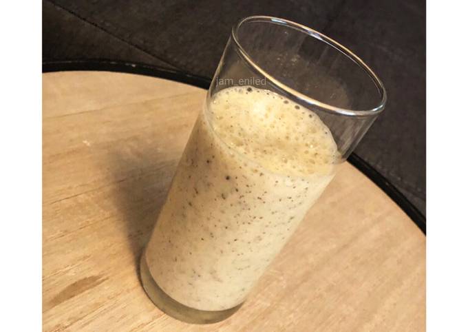 Milk-shake banane chia