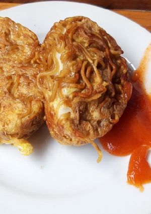 Foto resep Mi telor pukis / martabak mi