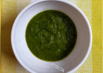 Fresh, Making Recipe Mango mint chutney Savory Delicious